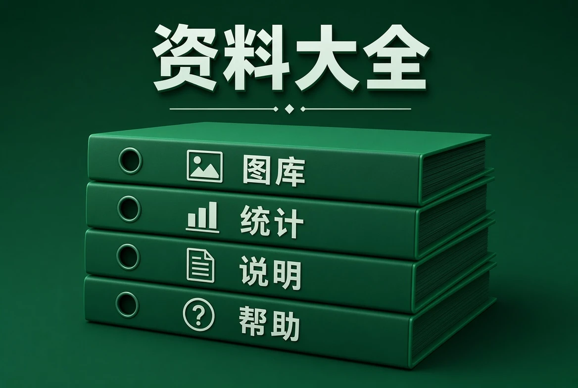 资料大全分类示意
